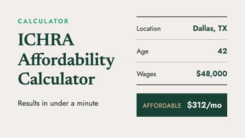 ICHRA Affordability Calculator