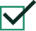 Checkbox completed icon
